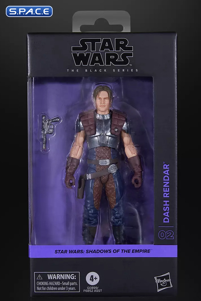 6 Dash Rendar from Star Wars: Shadows of the Empire (Star Wars - The Black Series)