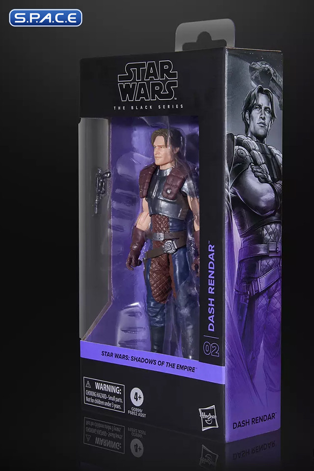 6 Dash Rendar from Star Wars: Shadows of the Empire (Star Wars - The Black Series)