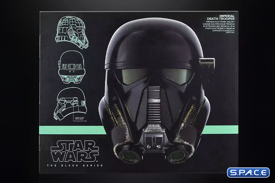 Electronic Imperial Death Trooper Helmet from Rogue One: A Star Wars Story (Star Wars - The Black Series)