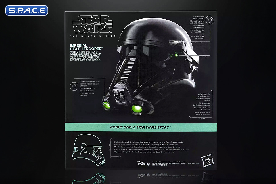 Electronic Imperial Death Trooper Helmet from Rogue One: A Star Wars Story (Star Wars - The Black Series)