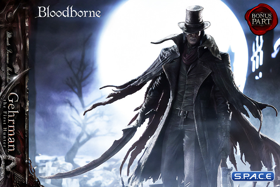 1/4 Scale Gehrman Ultimate Premium Masterline Statue - Bonus Version (Bloodborne)