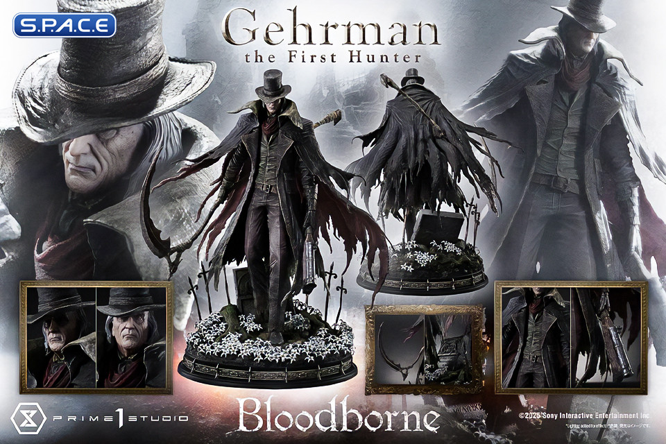 1/4 Scale Gehrman Ultimate Premium Masterline Statue - Bonus Version (Bloodborne)