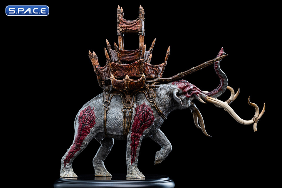 Mumak in Battle Mini-Statue (Lord of the Rings)