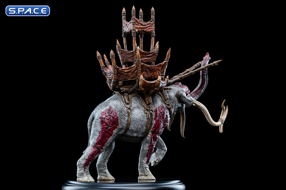 Mumak in Battle Mini-Statue (Lord of the Rings)