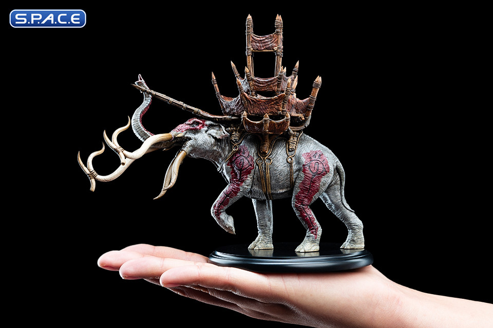 Mumak in Battle Mini-Statue (Lord of the Rings)