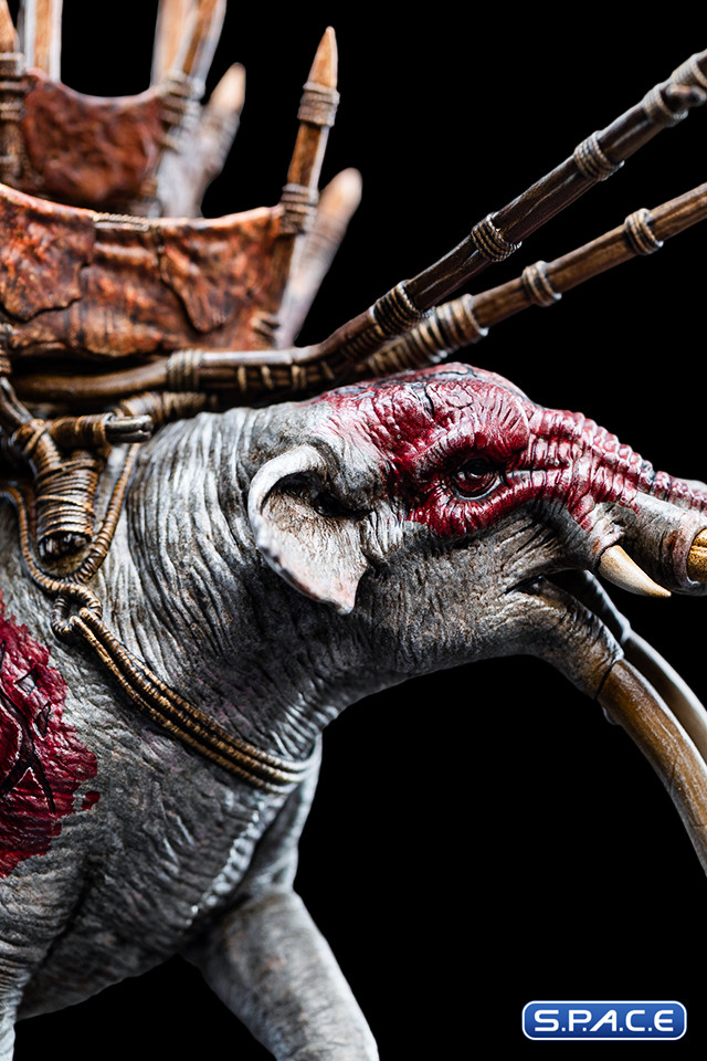 Mumak in Battle Mini-Statue (Lord of the Rings)