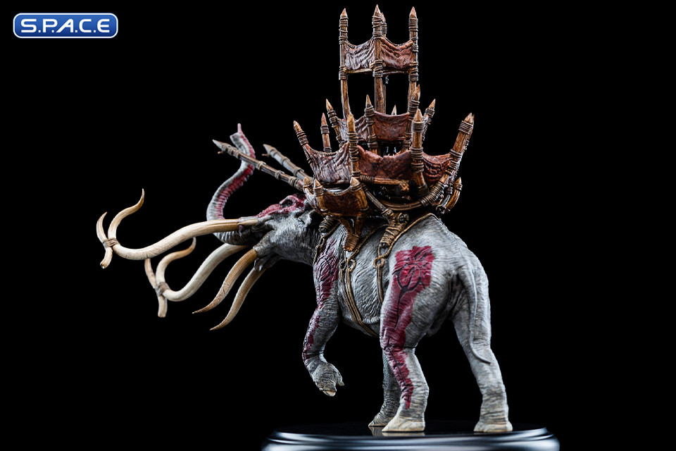 Mumak in Battle Mini-Statue (Lord of the Rings)