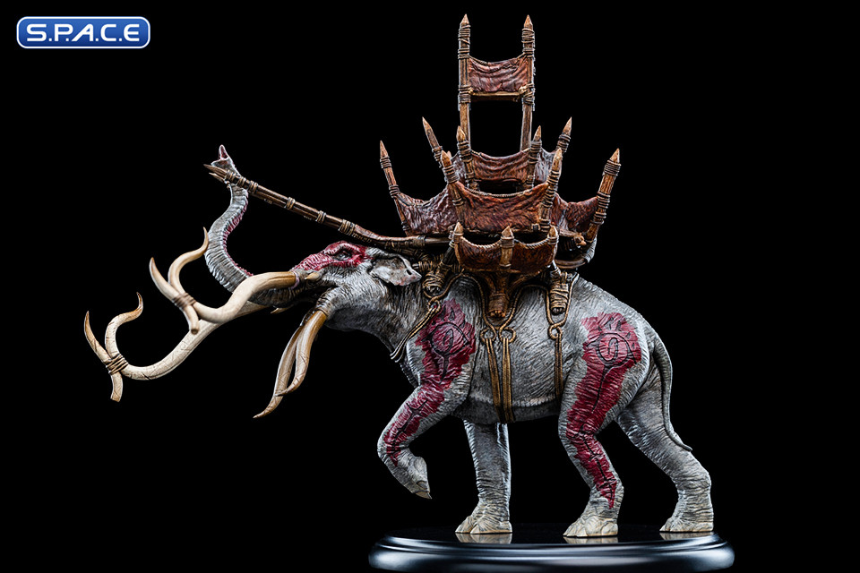 Mumak in Battle Mini-Statue (Lord of the Rings)