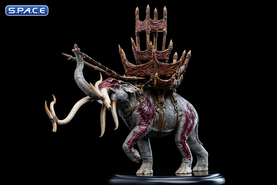 Mumak in Battle Mini-Statue (Lord of the Rings)