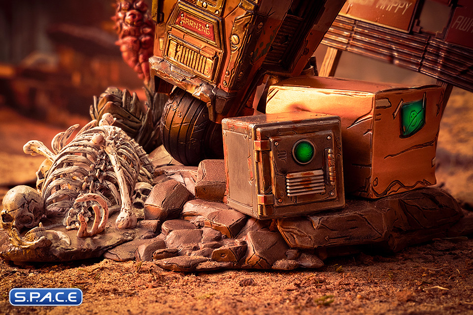 Psycho & Claptrap Diorama (Borderlands 3)