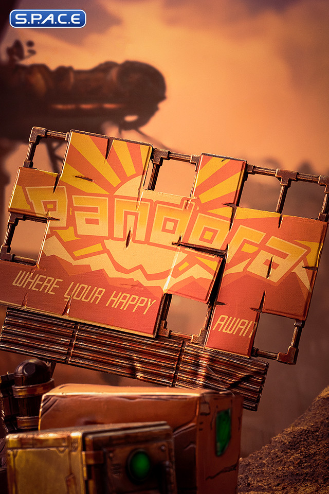 Psycho & Claptrap Diorama (Borderlands 3)