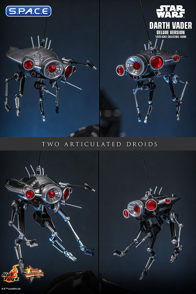 1/6 Scale Darth Vader Deluxe Version Movie Masterpiece MMS811 (Star Wars)