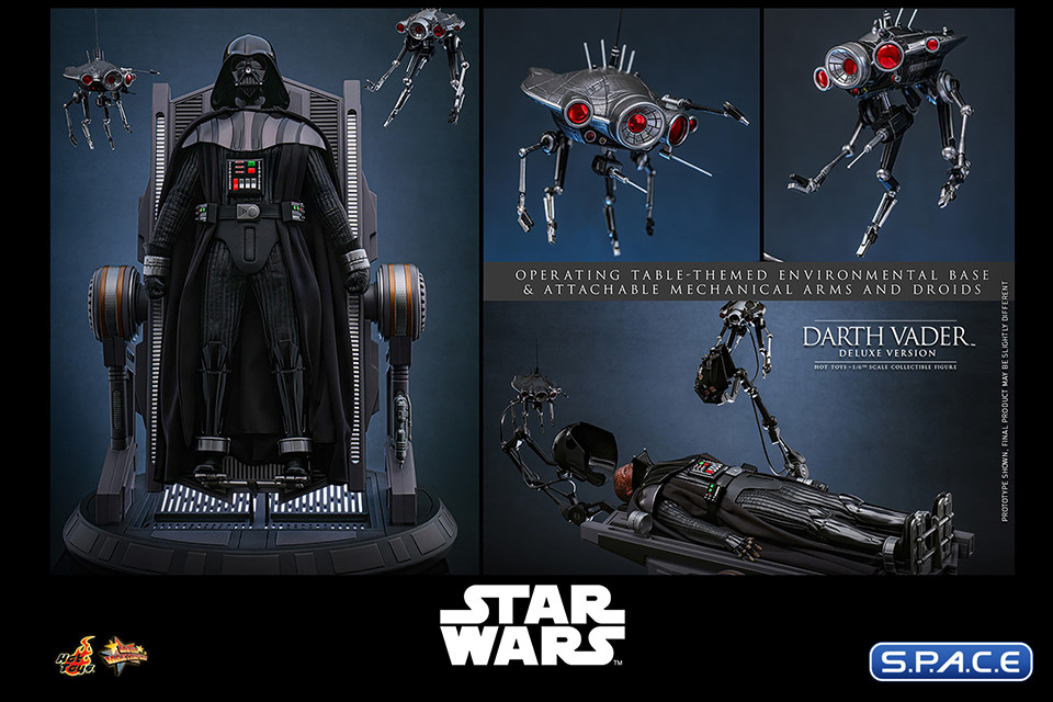 1/6 Scale Darth Vader Deluxe Version Movie Masterpiece MMS811 (Star Wars)