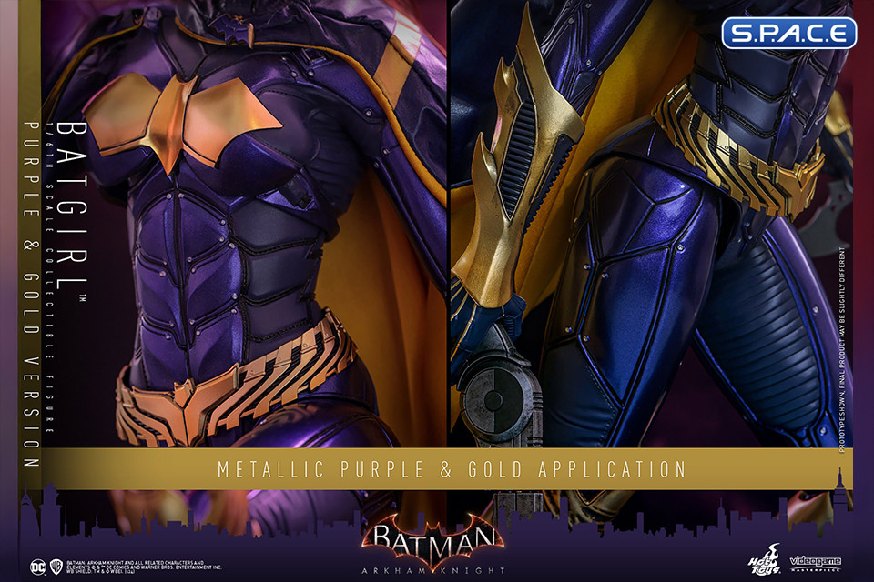 1/6 Scale Batgirl Videogame Masterpiece VGM65 - Purple & Gold Version (Batman: Arkham Knight)