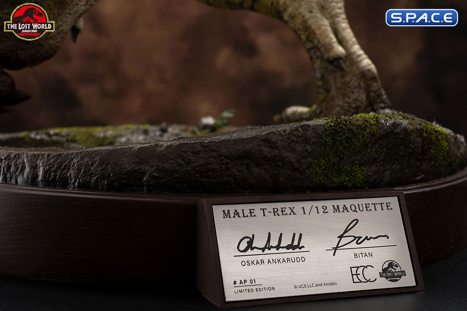 1/12 Scale Tyrannosaur Buck Maquette (The Lost World: Jurassic Park)