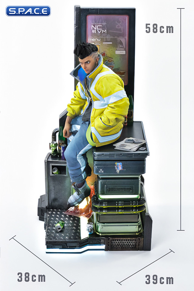 1/4 Scale David Deluxe Real Elite Masterline Statue - Bonus Version (Cyberpunk: Edgerunners)