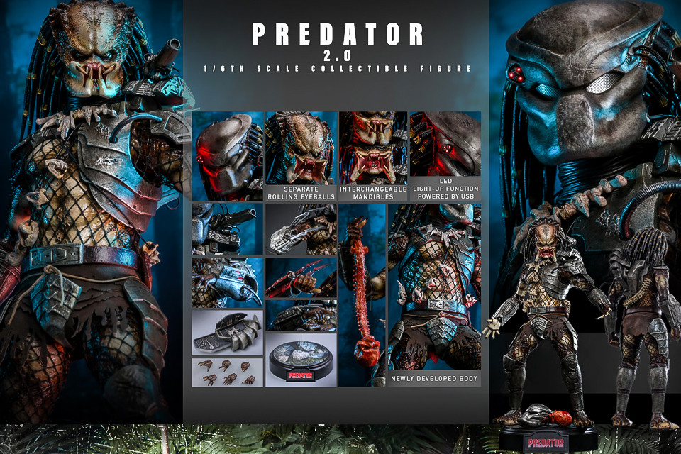 1/6 Scale Predator 2.0 Movie Masterpiece MMS816 (Predator)