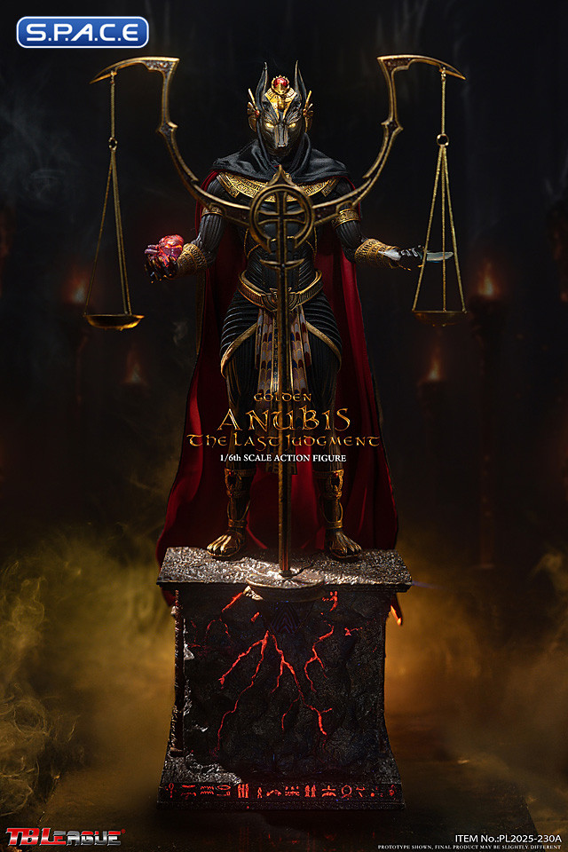 1/6 Scale Golden Anubis Last Judgement