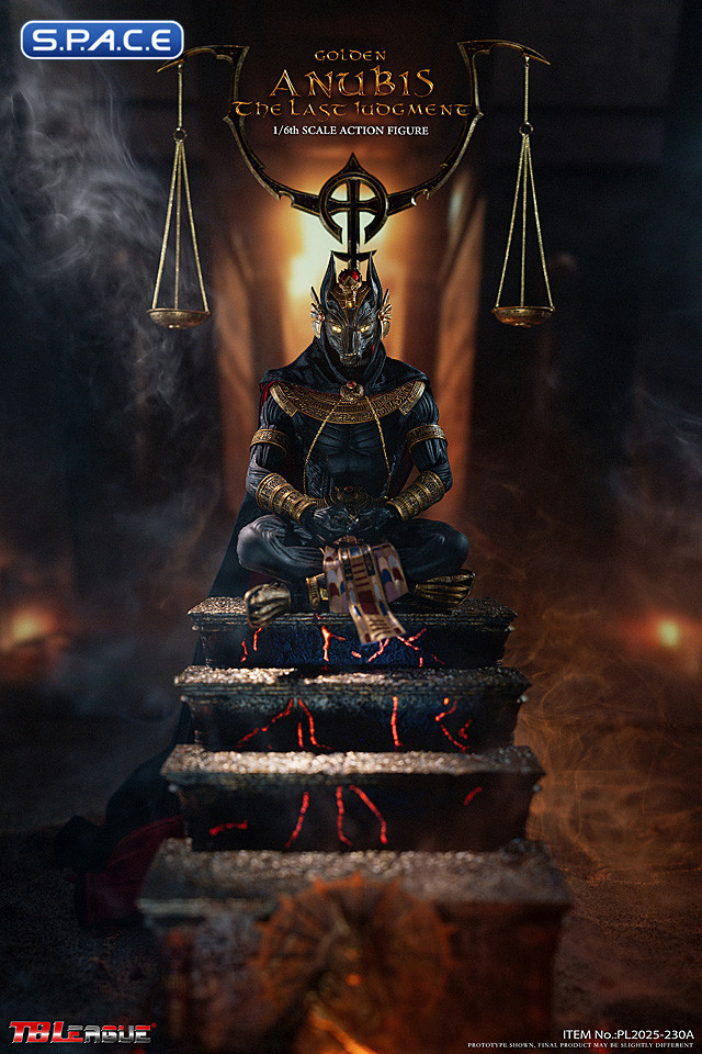 1/6 Scale Golden Anubis Last Judgement