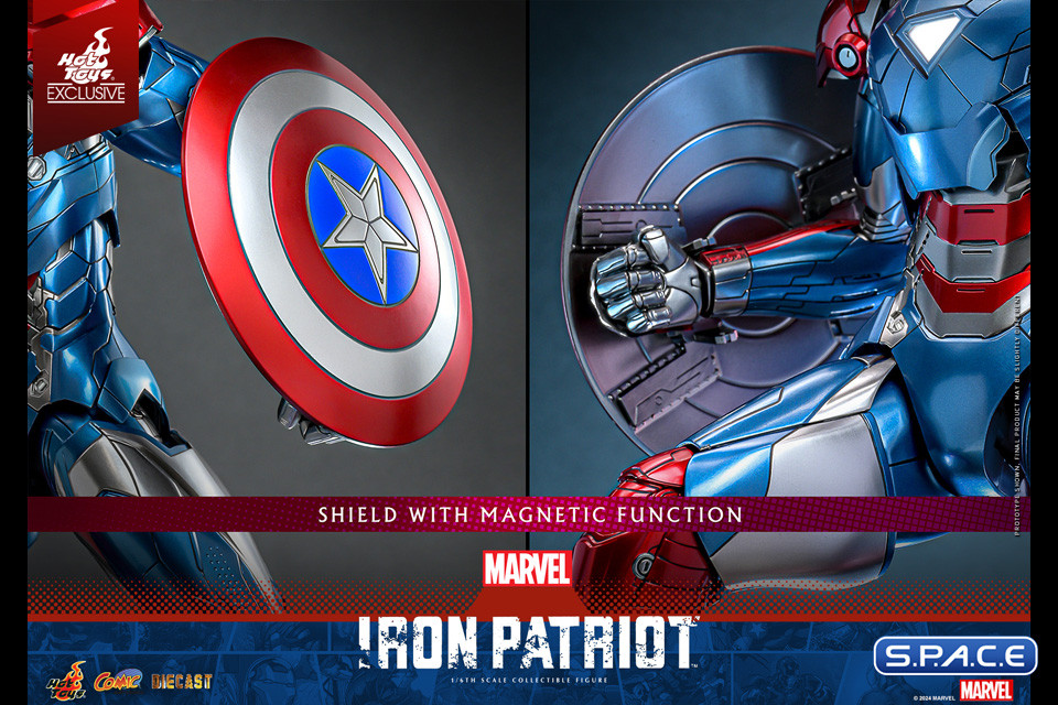 1/6 Scale Iron Patriot Comic Masterpiece CMS021D68 (Marvel)