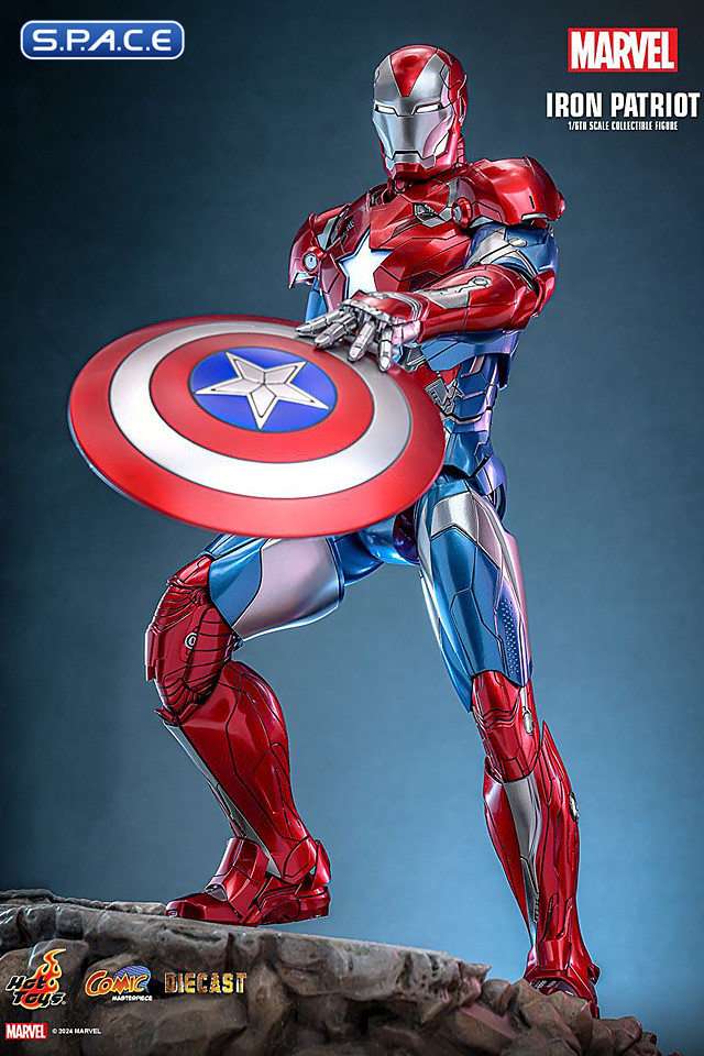 1/6 Scale Iron Patriot Comic Masterpiece CMS021D68 (Marvel)