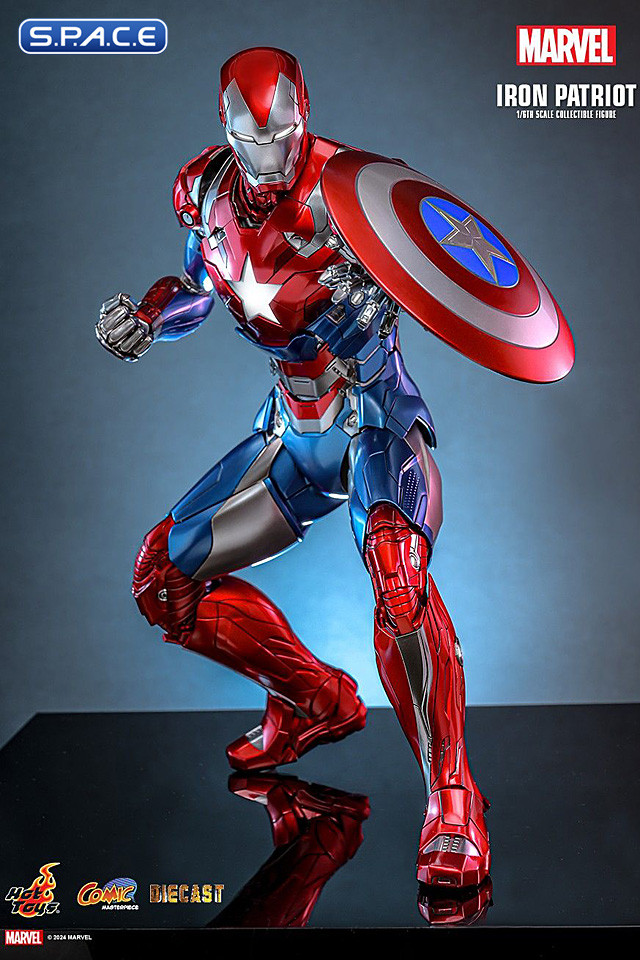 1/6 Scale Iron Patriot Comic Masterpiece CMS021D68 (Marvel)