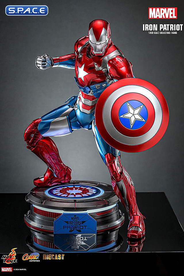 1/6 Scale Iron Patriot Comic Masterpiece CMS021D68 (Marvel)