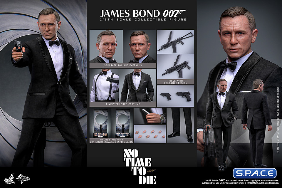 1/6 Scale Daniel Craig as James Bond (No Time To Die)