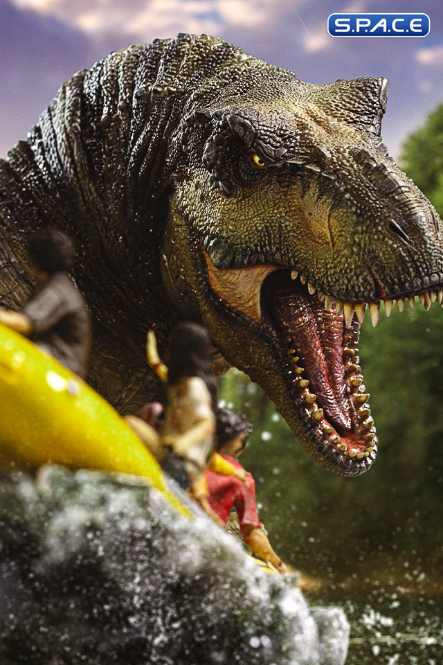1/20 Scale T-Rex River Attack Demi Art Scale Statue (Jurassic World: Rebirth)