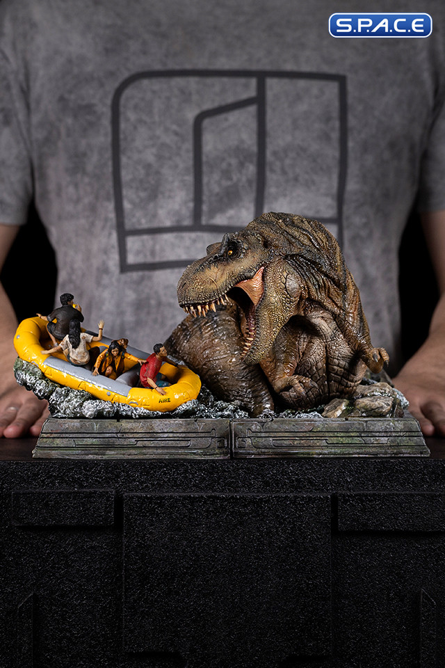 1/20 Scale T-Rex River Attack Demi Art Scale Statue (Jurassic World: Rebirth)