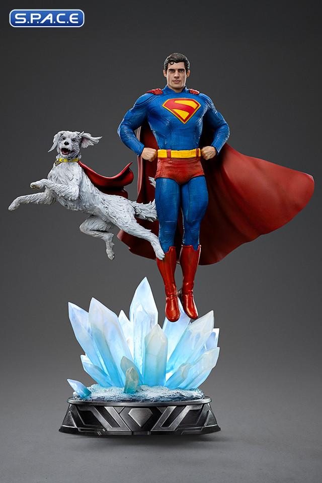 1/10 Scale Superman & Krypto Art Scale Statue (Superman)