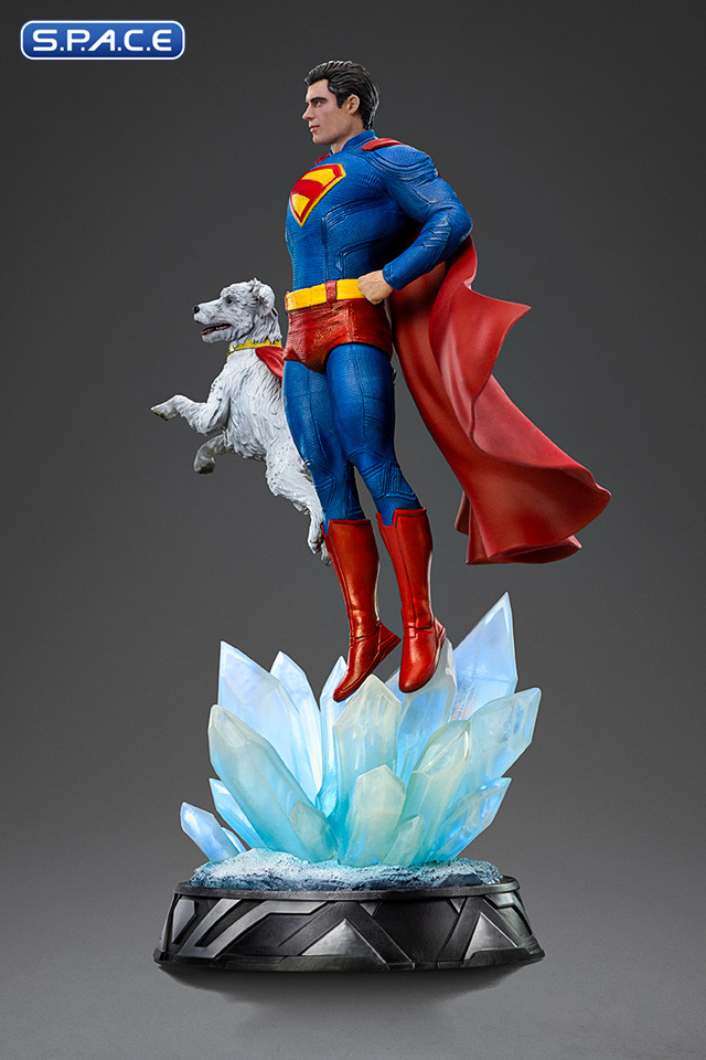 1/10 Scale Superman & Krypto Art Scale Statue (Superman)