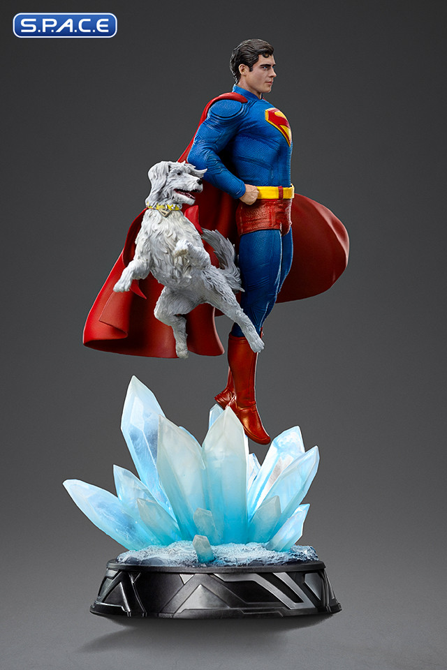1/10 Scale Superman & Krypto Art Scale Statue (Superman)