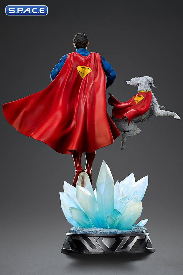 1/10 Scale Superman & Krypto Art Scale Statue (Superman)