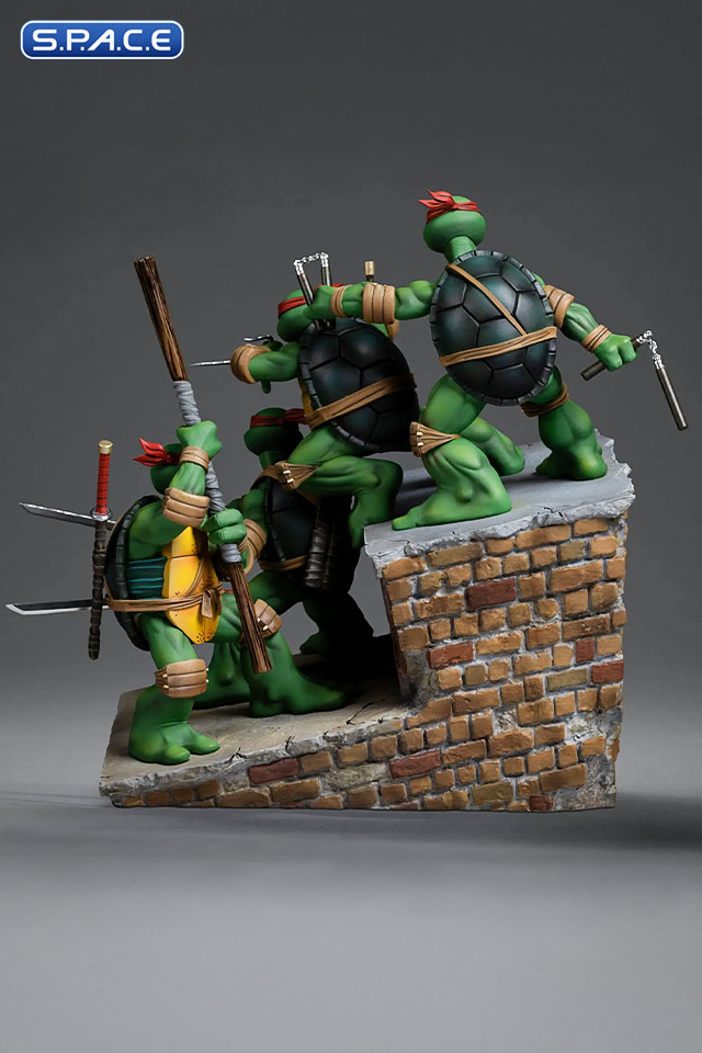 1/10 Scale Turtles 1st Cover Set Deluxe Art Scale Statue (Teenage Mutant Ninja Turtles)