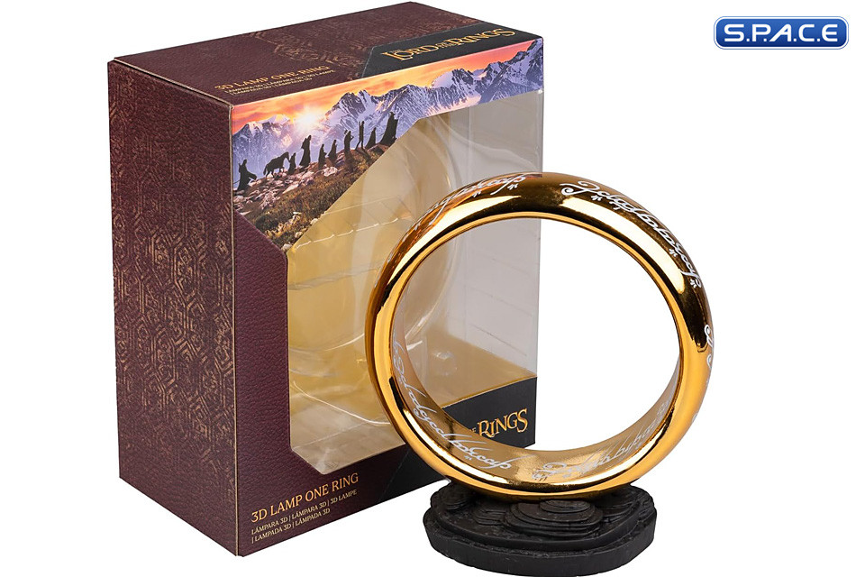 The One Ring 3D Lamp (Lord of the Rings)