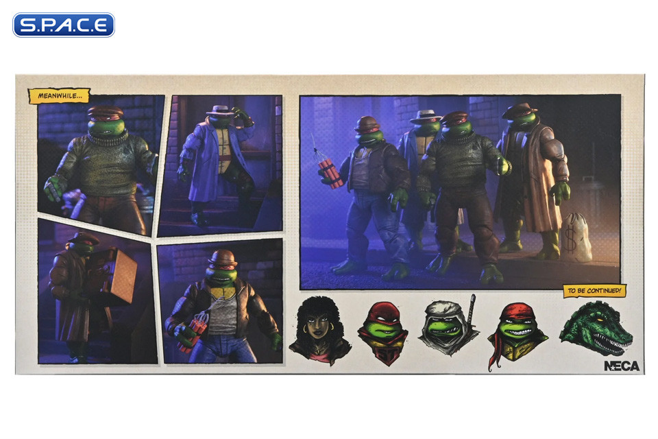 Gangster Turtles 4-Pack (Teenage Mutant Ninja Turtles)