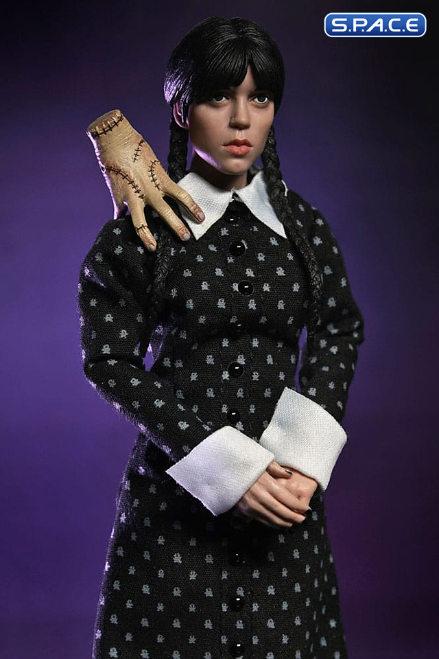Wednesday Addams Figural Doll - Classic Dress Version (Wednesday)