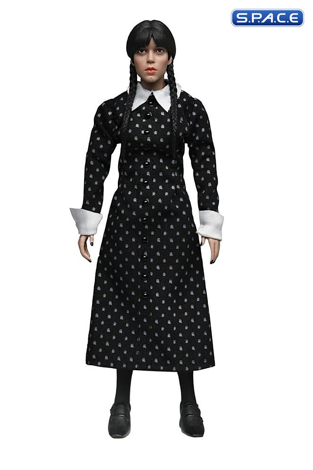 Wednesday Addams Figural Doll - Classic Dress Version (Wednesday)