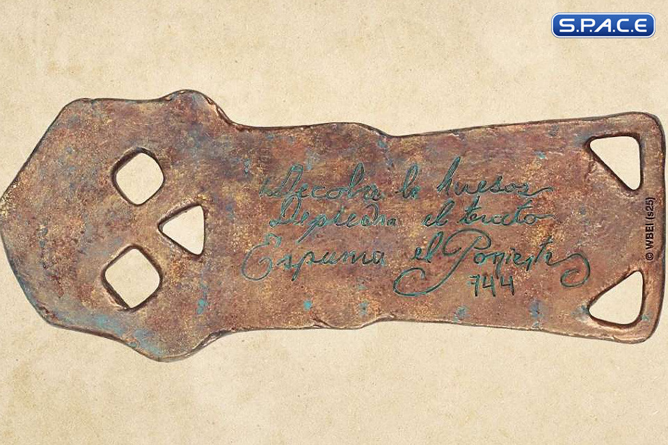 1:1 Copper Bones Skeleton Key Life-Size Replica (The Goonies)