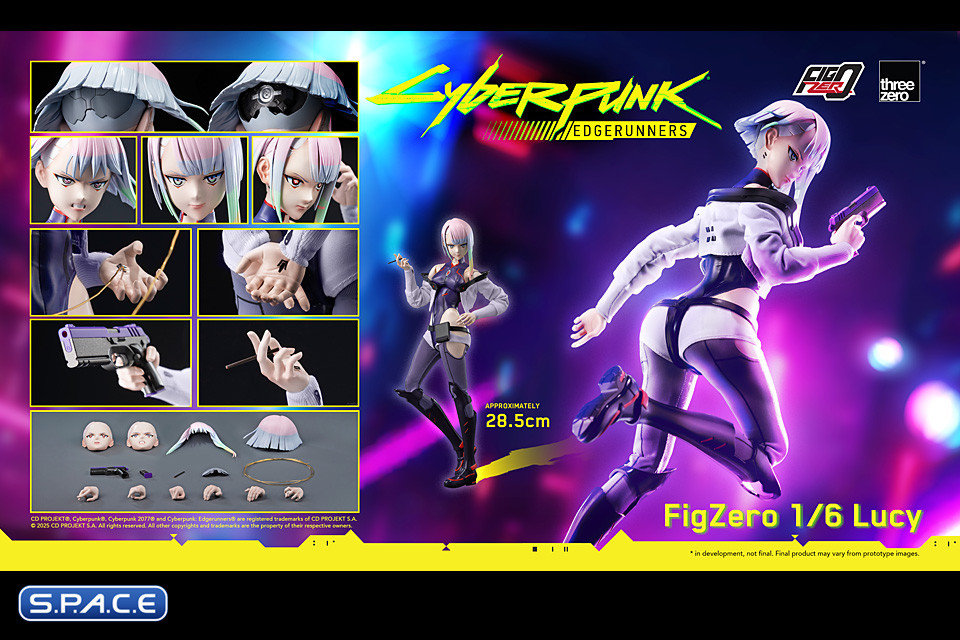 1/6 Scale FigZero Lucy (Cyberpunk: Edgerunners)