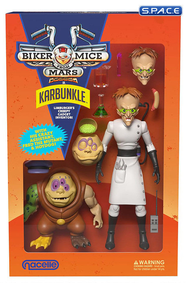 Karbunkel & Fred The Mutant 2-Pack (Biker Mice from Mars)