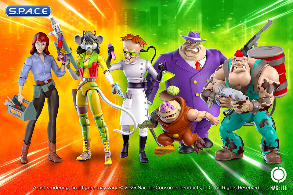 Karbunkel & Fred The Mutant 2-Pack (Biker Mice from Mars)