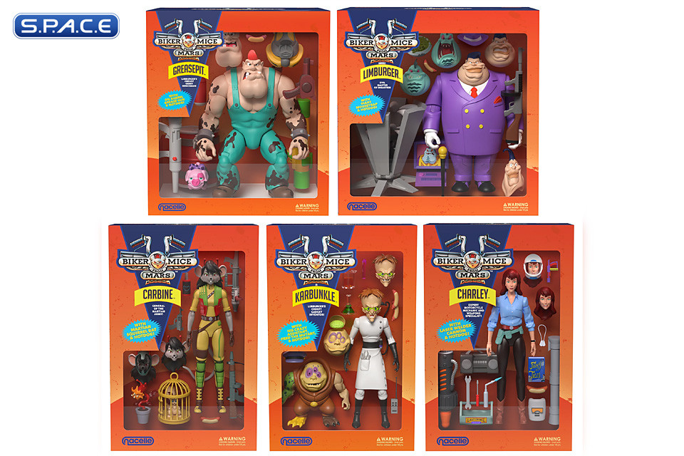 Karbunkel & Fred The Mutant 2-Pack (Biker Mice from Mars)