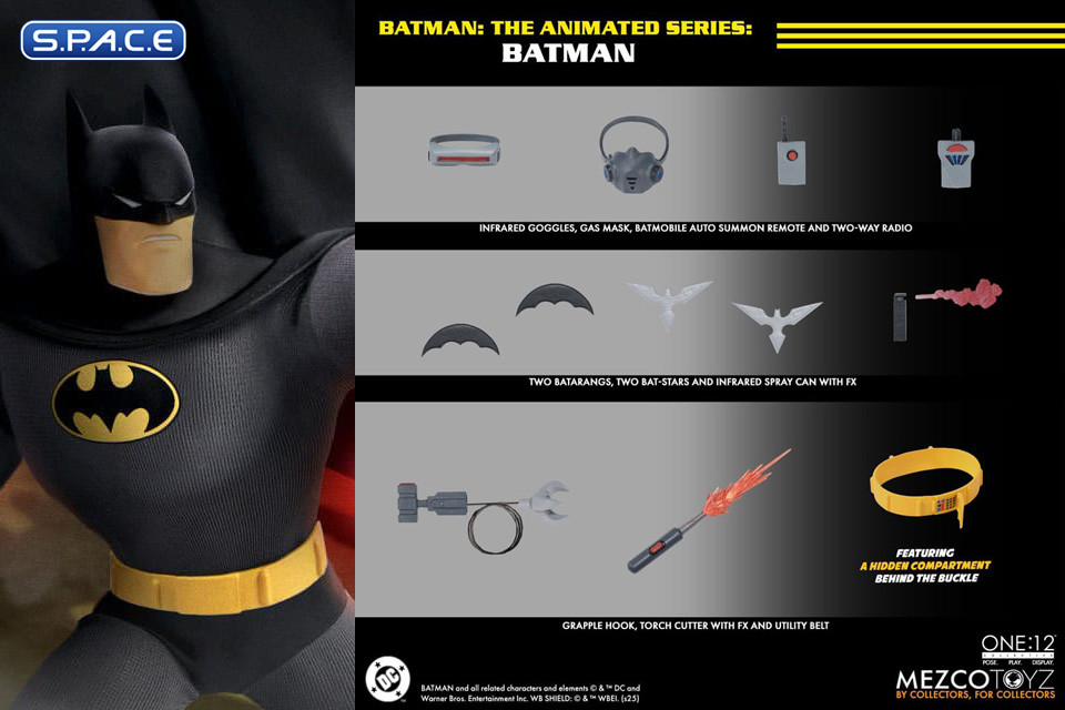 1/12 Scale Batman One:12 Collective (Batman: The Animated Series)