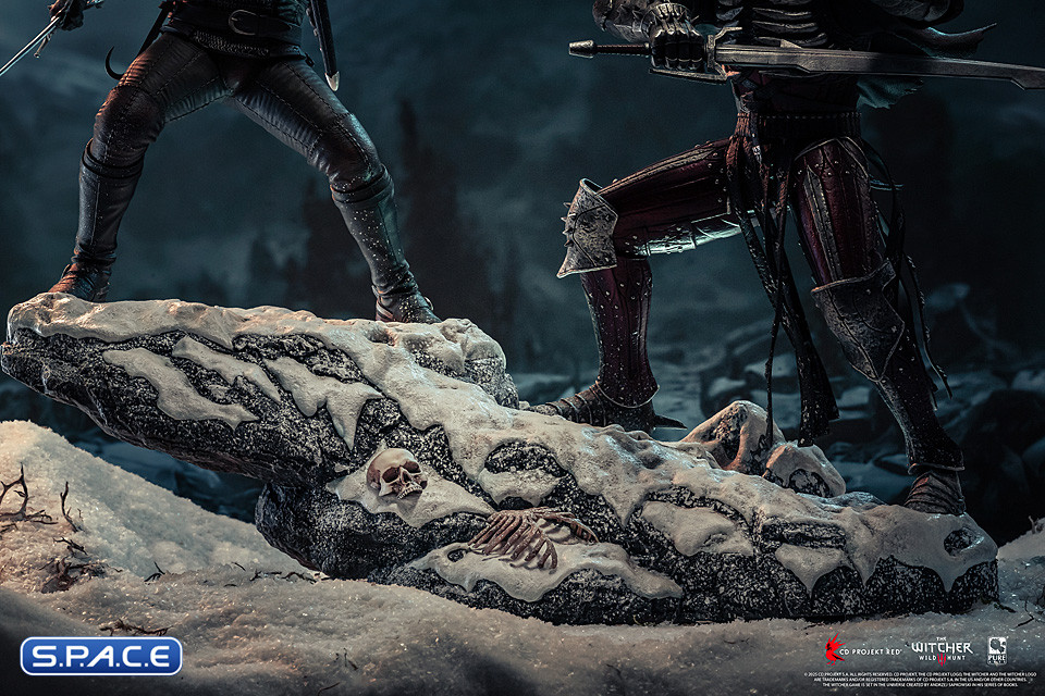 Geralt vs. Eredin Diorama (The Witcher 3: Wild Hunt)