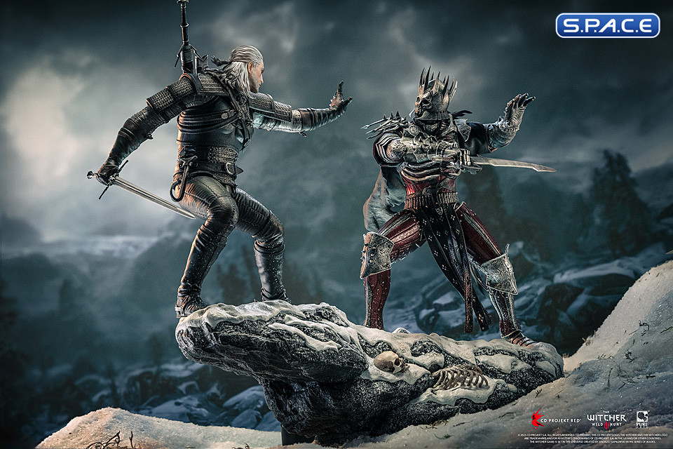 Geralt vs. Eredin Diorama (The Witcher 3: Wild Hunt)