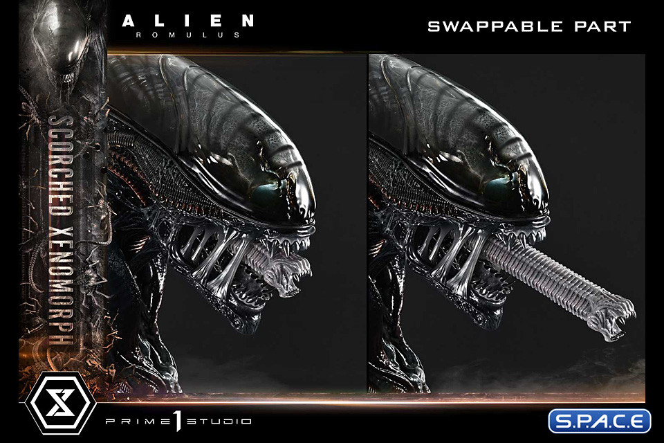 1/3 Scale Scorched Xenomorph Museum Masterline XL Statue (Alien: Romulus)