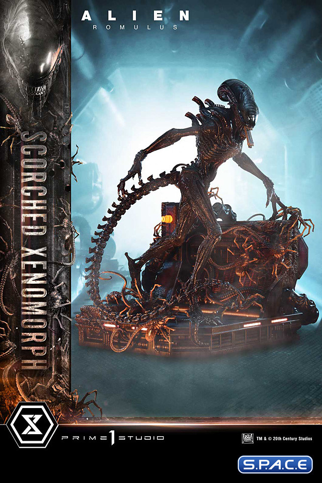 1/3 Scale Scorched Xenomorph Museum Masterline XL Statue (Alien: Romulus)