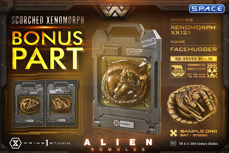 1/3 Scale Scorched Xenomorph Deluxe Museum Masterline XL Statue - Bonus Version (Alien: Romulus)